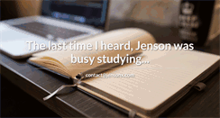 Desktop Screenshot of jensonx.com